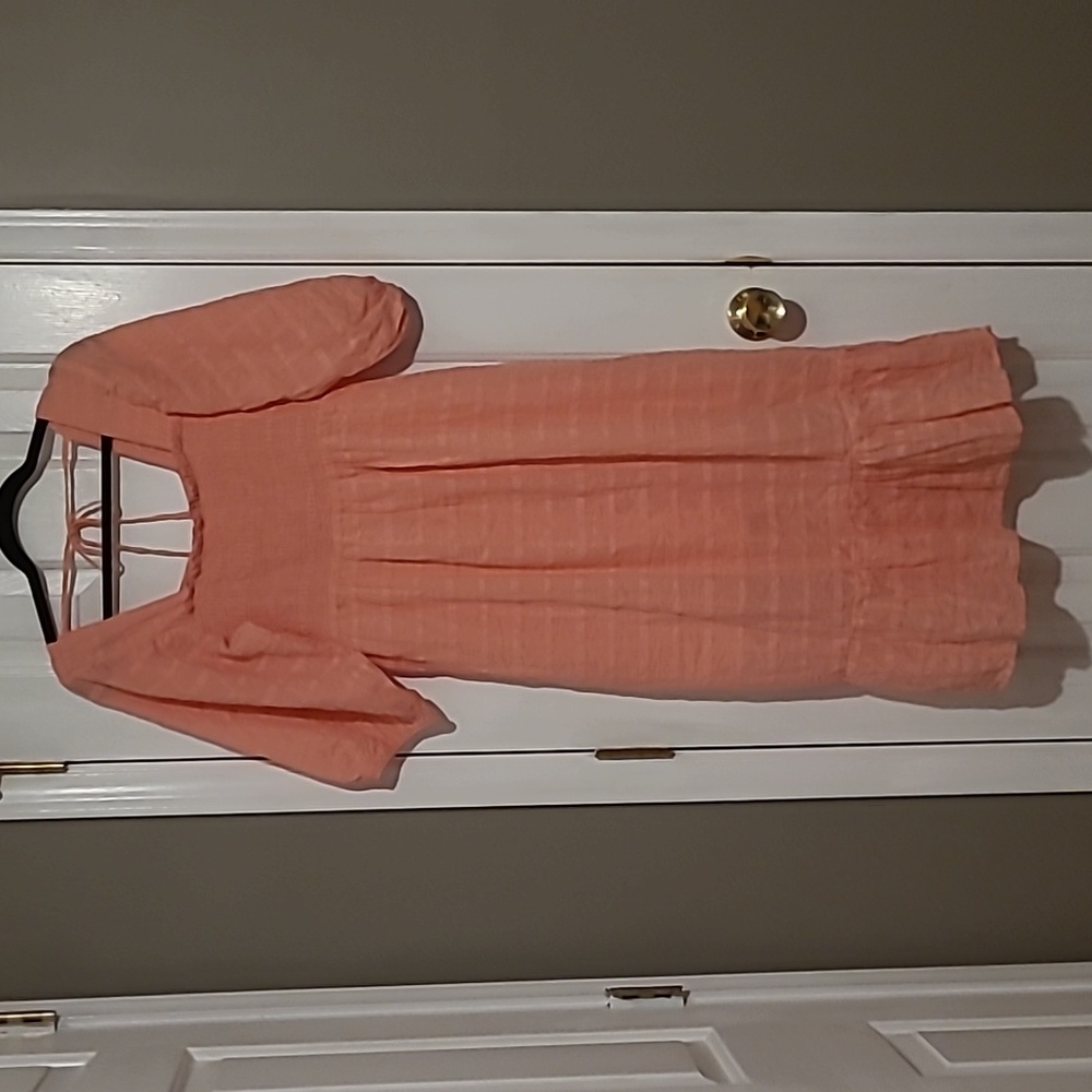 NEW UMGEE  USA CORAL MAXI DRESS